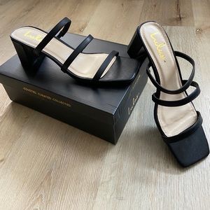 Lulu Jacie Black Heels